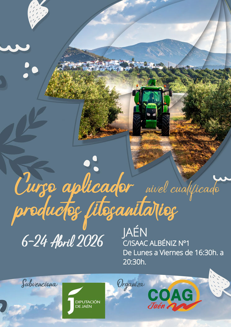 cartel curso fitosanitarios 2026 marzo