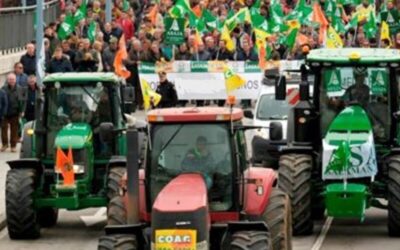 COAG, Asaja y UPA acuerdan poner en marcha un calendario de movilizaciones que se desarrollarán inicialmente en las Comunidades Autónomas