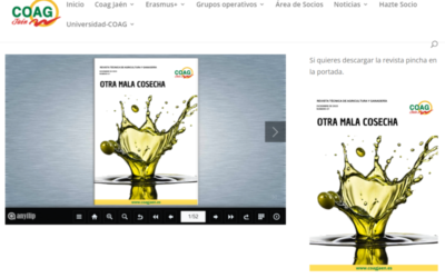 COAG Jaén publica el último número de su revista en digital, aumentando contenidos y difusión