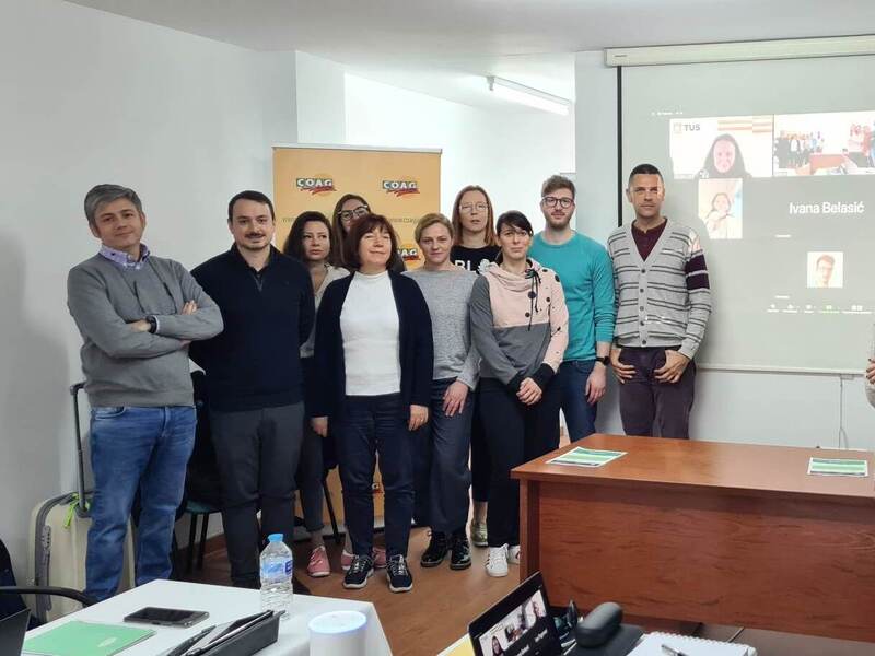 La sede de COAG Jaén acoge la segunda reunión de equipo AgriNext en España